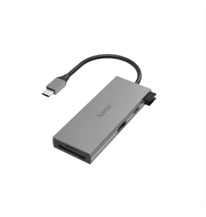 Hama, USB 3.2 USB-C-Hub, 6 USB Ports, USB, USB T: 4.3 cm H: 1.12 cm B: 9.25cm