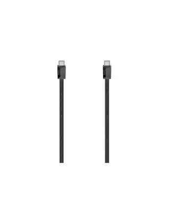 Produktfoto 1 von Hama Stecker USB-Kabel, USB Typ C Stecker / USB Typ C, 1 m Schwarz