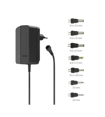 Produktfoto 1 von Hama 24 W Steckernetzteil EU 1.5 A, 24V, 9 V