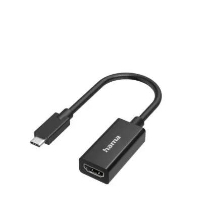 Produktfoto 1 von Hama Adapter 4096 x 2160 pixel, Ausgänge:1, In:USB, Out:HDMI, 4.5 cm Kabel