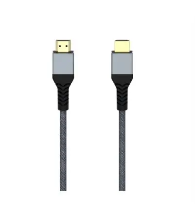 Produktfoto 1 von Hama HDMI HDMI-Kabel A HDMI Stecker B HDMI Stecker, 3 m, Schwarz, Grau