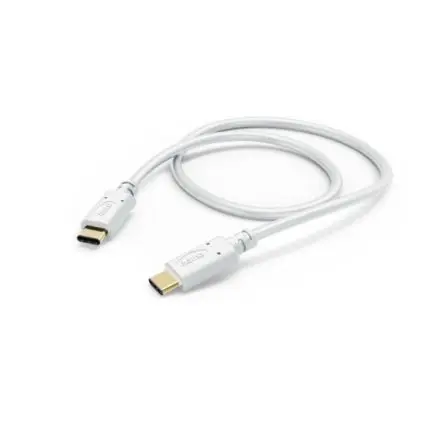 Hama Stecker USB-Kabel, USB Typ C Stecker / USB Typ C, 1.5 m Weiß
