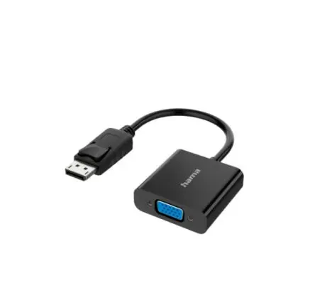 Produktfoto 1 von Hama Adapter 1920 x 1080 pixel, Ausgänge:1, In:DisplayPort, Out:VGA