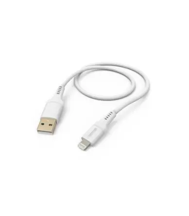 Produktfoto 1 von Hama Stecker USB-Kabel, Lightning-Steckverbinder, USB Typ A Stecker / USB Typ A, 1.5 m Weiß