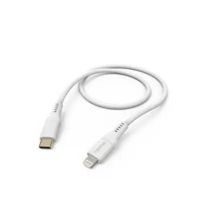 Produktfoto 1 von Hama Stecker USB-Kabel, Lightning-Steckverbinder, USB Typ C Stecker / USB Typ C, 1.5 m Weiß