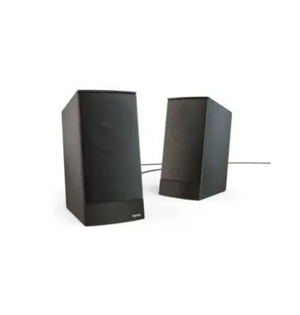 Produktfoto 1 von Hama Sonic LS 208 Lautsprecher Schwarz, 100 to 20000 Hz