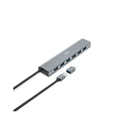 Produktfoto 1 von Hama, USB 3.2 USB-C-Hub, 7 USB Ports, USB, USB T: 3.2 cm H: 1.2 cm B: 15.6cm