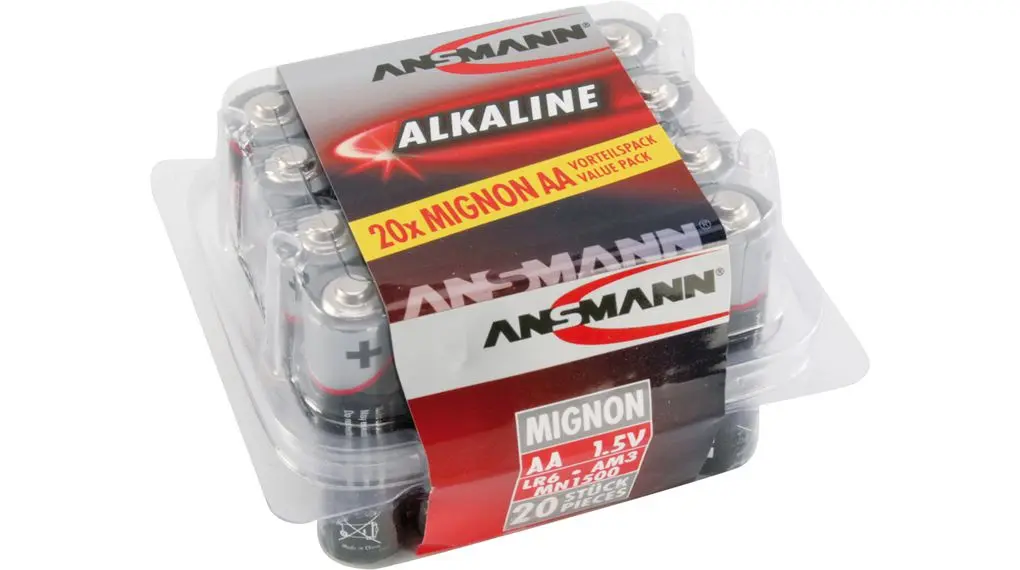 Produktfoto 1 von Ansmann AA-Batterie, Alkalisch, 1.5 V / 2.7 Ah