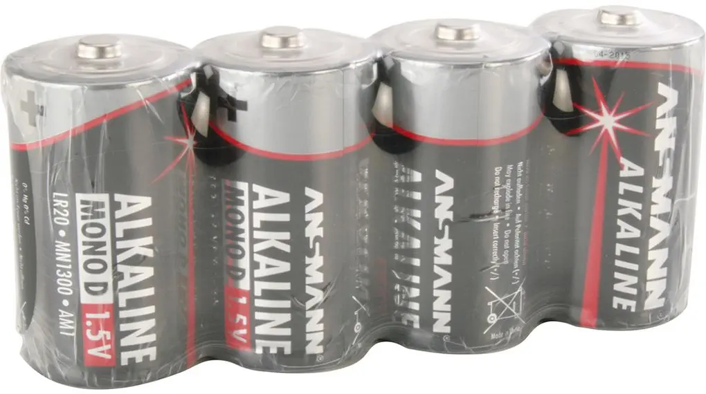 Produktfoto 1 von Ansmann Alkalisch D Batterie, 16000 mAh, 1.5 V