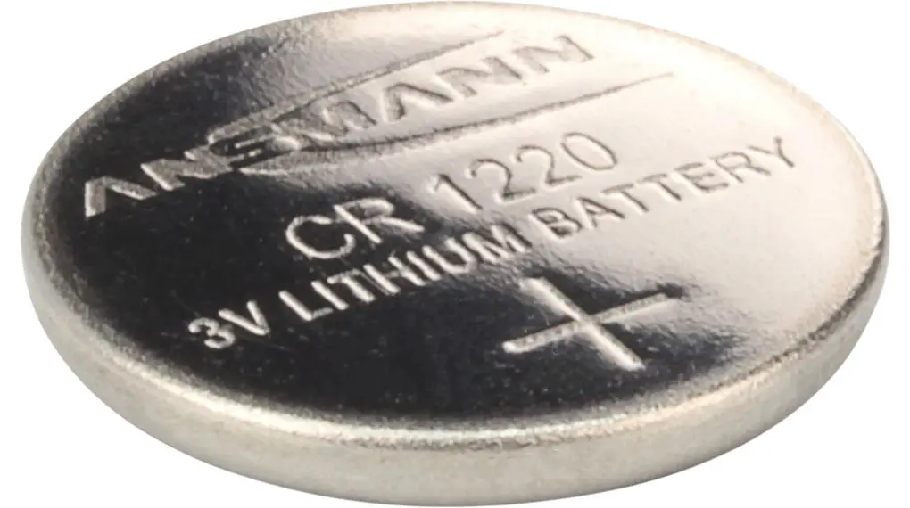Produktfoto 1 von Ansmann CR1220, Lithium Knopfzelle Ø 12.5mm, 3V / 36mAh