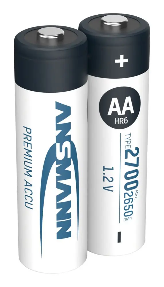 Produktfoto 1 von Ansmann AA AA Akku Nickel-Metallhydrid 1.2 V, 2.7 Ah 2