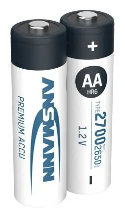 Produktfoto 1 von Ansmann AA AA Akku Nickel-Metallhydrid 1.2 V, 2.7 Ah 2