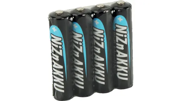 Produktfoto 1 von Ansmann AAA-Akku, NiZn, 1.65 V, 550 mAh, 50 °C, 0 °C