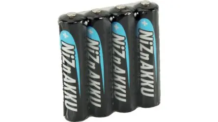 Produktfoto 1 von Ansmann AAA-Akku, NiZn, 1.65 V, 550 mAh, 50 °C, 0 °C