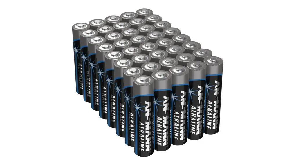 Produktfoto 1 von Ansmann AAA Batterie LR03, Alkalisch, 1.5 V, 1200 mAh