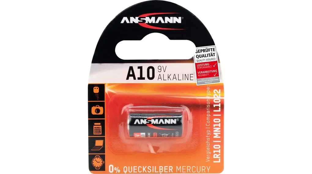 Produktfoto 1 von Ansmann A10 Alkali 9-V-Batterien