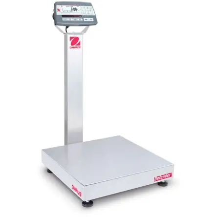 Produktfoto 1 von Ohaus Europe GmbH D52P60RQDX2 Werkbank Werkbankwaage Zählfunktion 60kg / Auflösung 1:600000, ISO-kalibriert