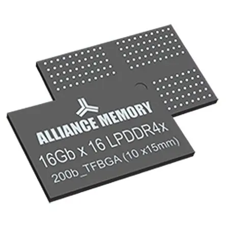 Produktfoto 1 von Alliance Memory SDRAM 16 GB 1G x 16 Oberfläche 16 bit FBGA 200-Pin