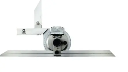 Produktfoto 1 von Moore & Wright Nonius Grad, Zoll, Metrisch Winkelmesser 500 mm Schmiege, Edelstahl