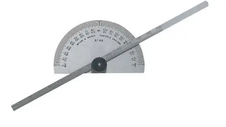 Produktfoto 1 von Moore & Wright Nonius Zöllig/metrisch Winkelmesser 195 mm