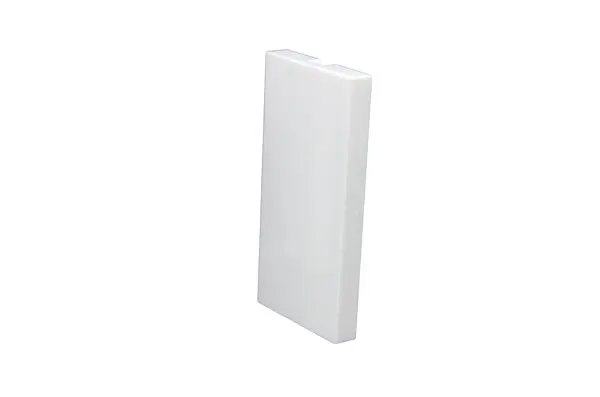 Produktfoto 1 von HellermannTyton Connectivity HTC Halbzuschnitt Weiß Gerade
