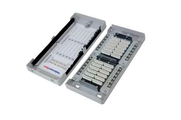 Produktfoto 1 von HellermannTyton Connectivity ZTB Weichstahl Anschlussbox Grau Breite 294 mm Höhe 36 mm Länge 138.6 mm