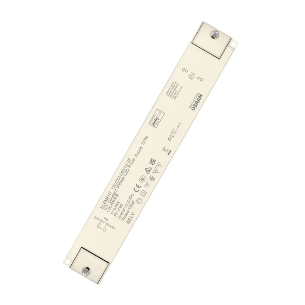 Produktfoto 1 von Osram LED-Treiber, 120 W 198/264 V, Ausgang 12.5 V Nein