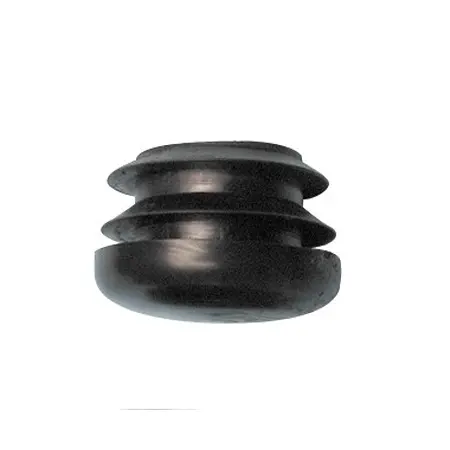 Guitel Hervieu Kunststoff Runde Endkappe Schwarz, 14 x 10 x 9 mm
