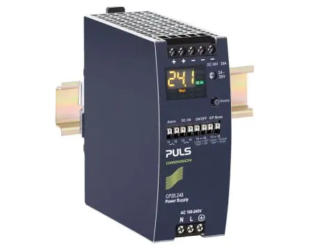 Produktfoto 1 von PULS C Series DIN-Schienen Netzteil DIN-Hutschiene 240V ac/dc Wechselstrom/Gleichstrom / 20 A 24V DC 480 W