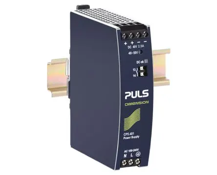 Produktfoto 1 von PULS C Series DIN-Schienen Netzteil DIN-Hutschiene 240V ac/dc Wechselstrom/Gleichstrom / 2.4 A 48V DC 120 W