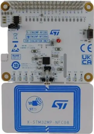 Produktfoto 1 von STMicroelectronics STM32MP-Erweiterungsplatine für NFC-Kartenleser Erweiterungs-Leiterplatte, Erweiterungs-Leiterplatte