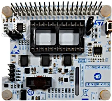 Produktfoto 1 von STMicroelectronics Erweiterungs-Leiterplatte, Erweiterungs-Leiterplatte Erweiterungspaket STM32 STM32MP157F