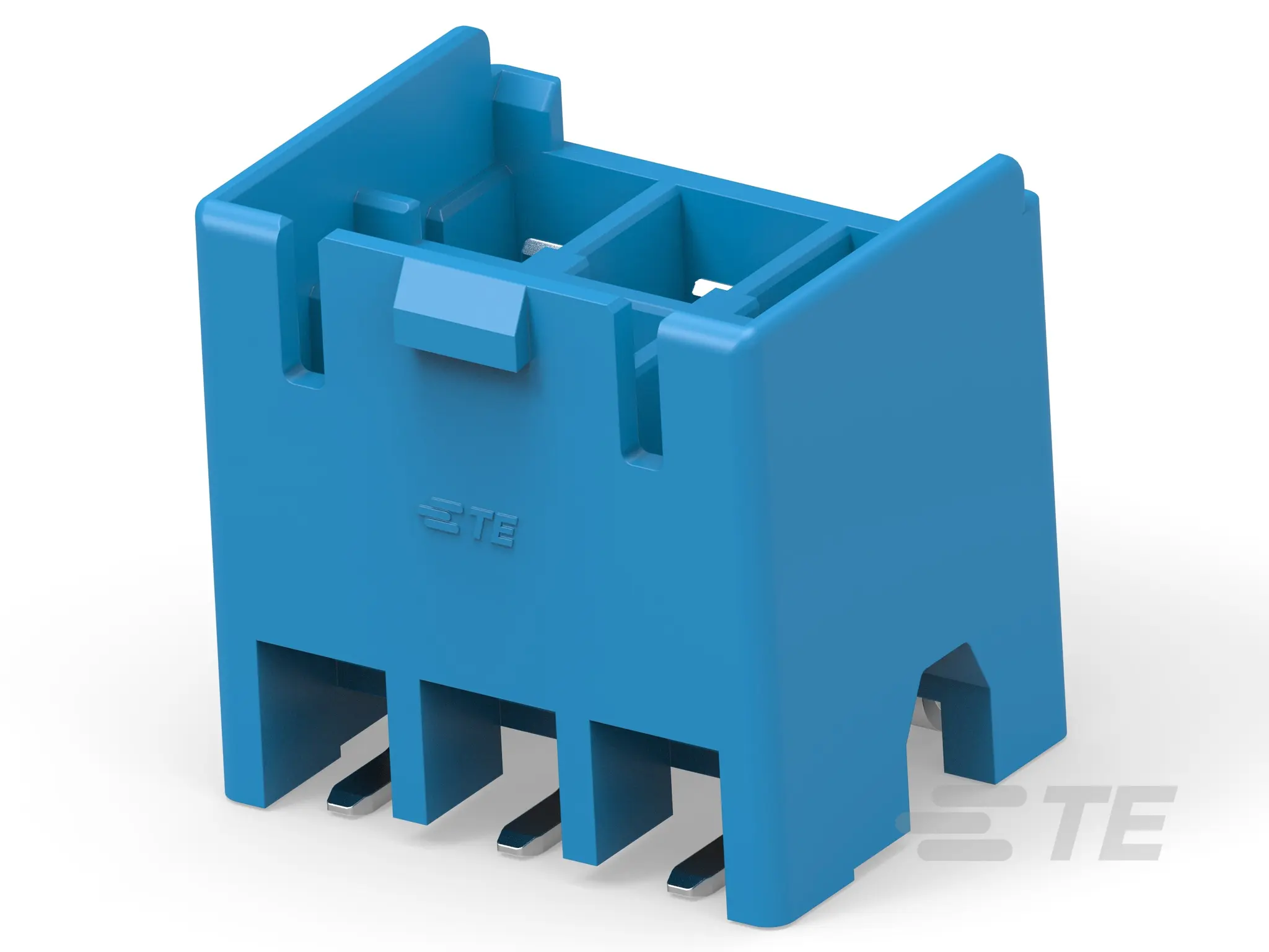 Produktfoto 1 von TE Connectivity 2371336 Kompakter Stromversorgungssteckverbinder, 6, Zinn SMD, Oberfläche 8A, 300 V ac