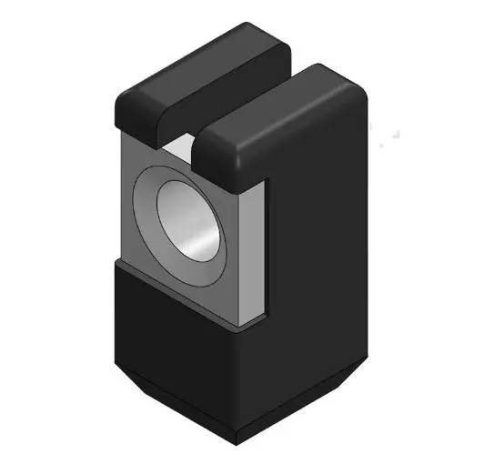 Produktfoto 1 von FCT from Molex 1731120 Gewindeblock für D-Sub-Anschluss