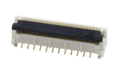 Produktfoto 1 von Molex V-Flip, Oberfläche Vertikal FPC-Steckverbinder, 24-polig Stecker, Raster 0.5 mm, Lot