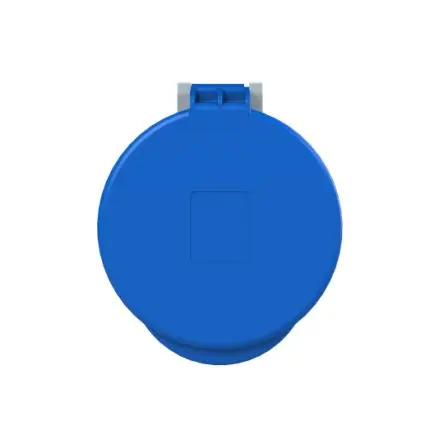 Produktfoto 1 von Amphenol Industrial 2CMA1 Leistungssteckverbinder Blau 3P+PE, 250V Gerade IP44 63A