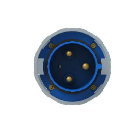 Produktfoto 1 von Amphenol Industrial 2CMA1 Leistungssteckverbinder Blau 2P+PE, 250V Gerade IP67, IP69 125A