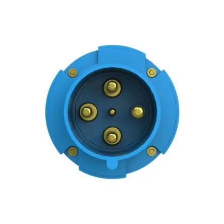 Produktfoto 1 von Amphenol Industrial 2CMA1 Leistungssteckverbinder Blau 3P+PE, 250V Gerade IP44 63A