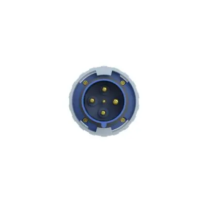 Produktfoto 1 von Amphenol Industrial 2CMA1 Leistungssteckverbinder Blau 3P+PE, 250V Gerade IP67, IP69 63A