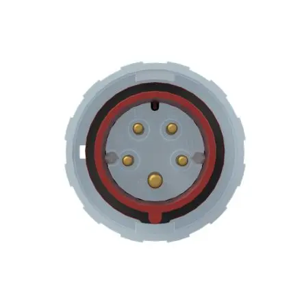 Produktfoto 1 von Amphenol Industrial 2CMA1 Leistungssteckverbinder Rot 3P+N+PE, 415V Gerade IP67, IP69 16A