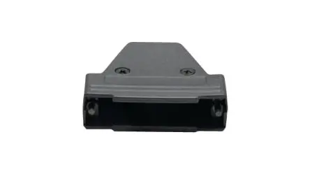 Produktfoto 1 von Encitech Connectors 6550 D-Sub-Gehäuse Gerade, 9-polig, Schwarz, aus Kunststoff
