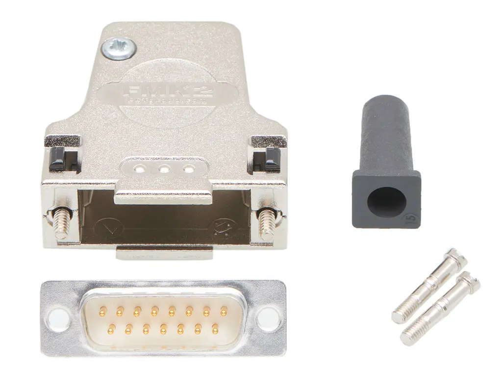 Produktfoto 1 von FCT from Molex FCT D-Sub-Steckverbindergehäuse für D-Sub-Kontakteinsatz, 15 Kontakte, Stecker