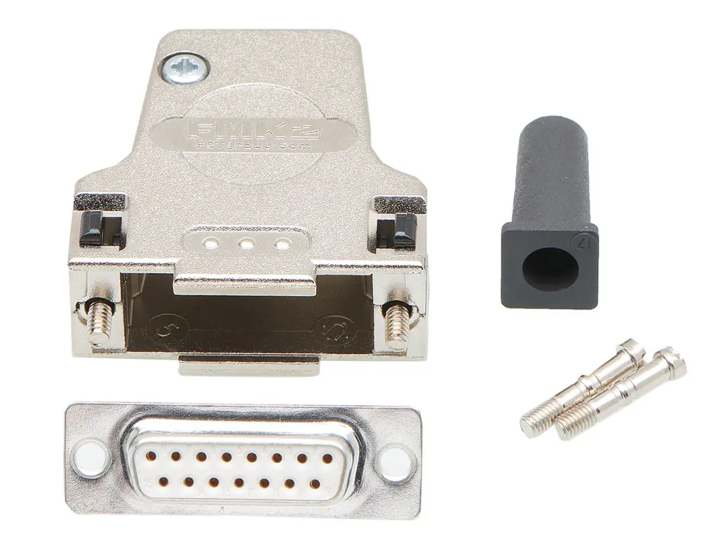 Produktfoto 1 von FCT from Molex FCT D-Sub-Steckverbindergehäuse für D-Sub-Kontakteinsatz, 15 Kontakte, Buchse