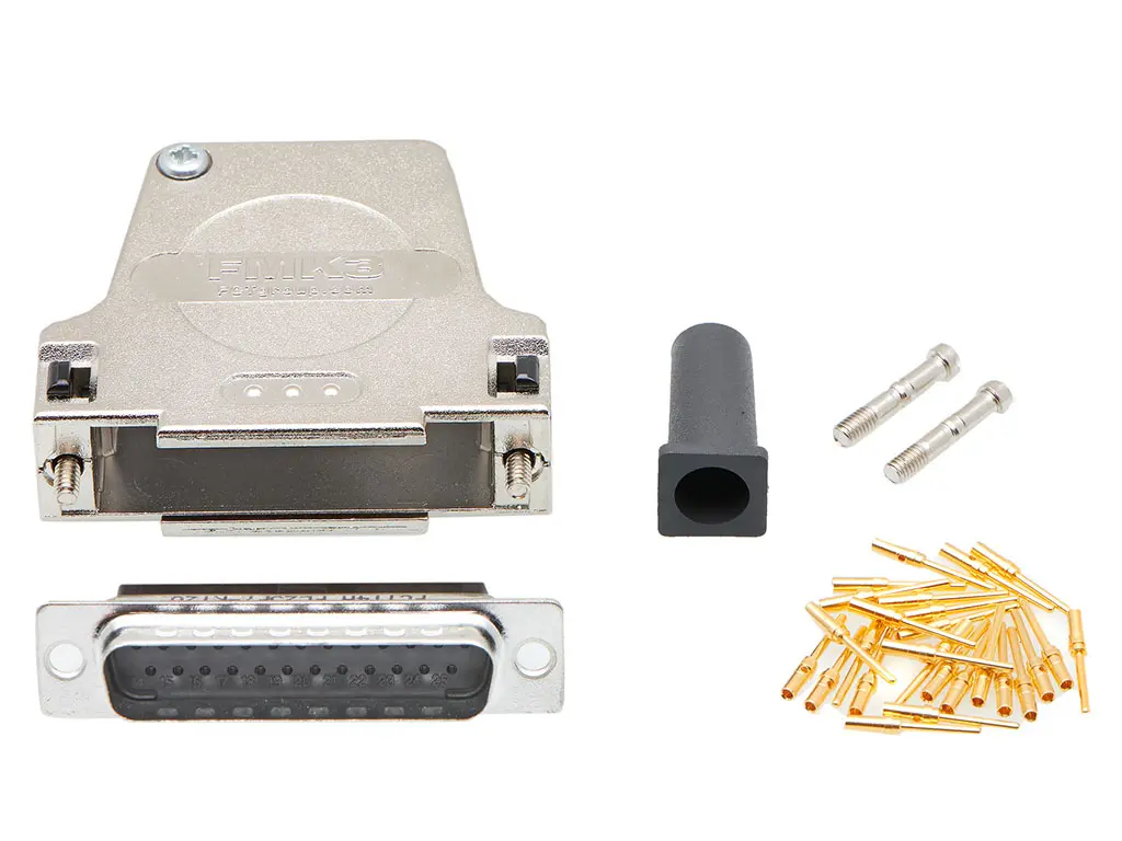 Produktfoto 1 von FCT from Molex FCT D-Sub-Steckverbindergehäuse für D-Sub-Kontakteinsatz, 25 Kontakte, Stecker