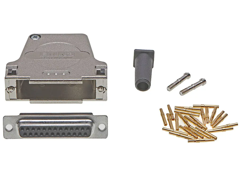 Produktfoto 1 von FCT from Molex FCT D-Sub-Steckverbindergehäuse für D-Sub-Kontakteinsatz, 25 Kontakte, Buchse