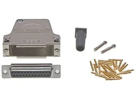 Produktfoto 1 von FCT from Molex FCT D-Sub-Steckverbindergehäuse für D-Sub-Kontakteinsatz, 25 Kontakte, Buchse