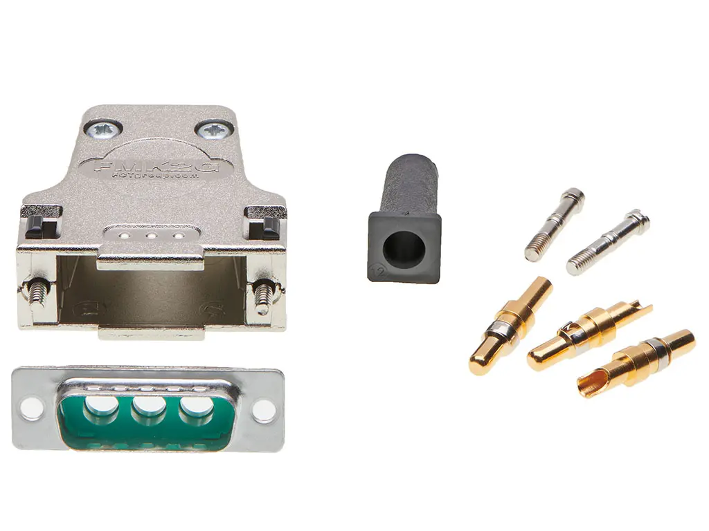 Produktfoto 1 von FCT from Molex FCT D-Sub-Steckverbindergehäuse für D-Sub-Kontakteinsatz, 3 Kontakte, Stecker