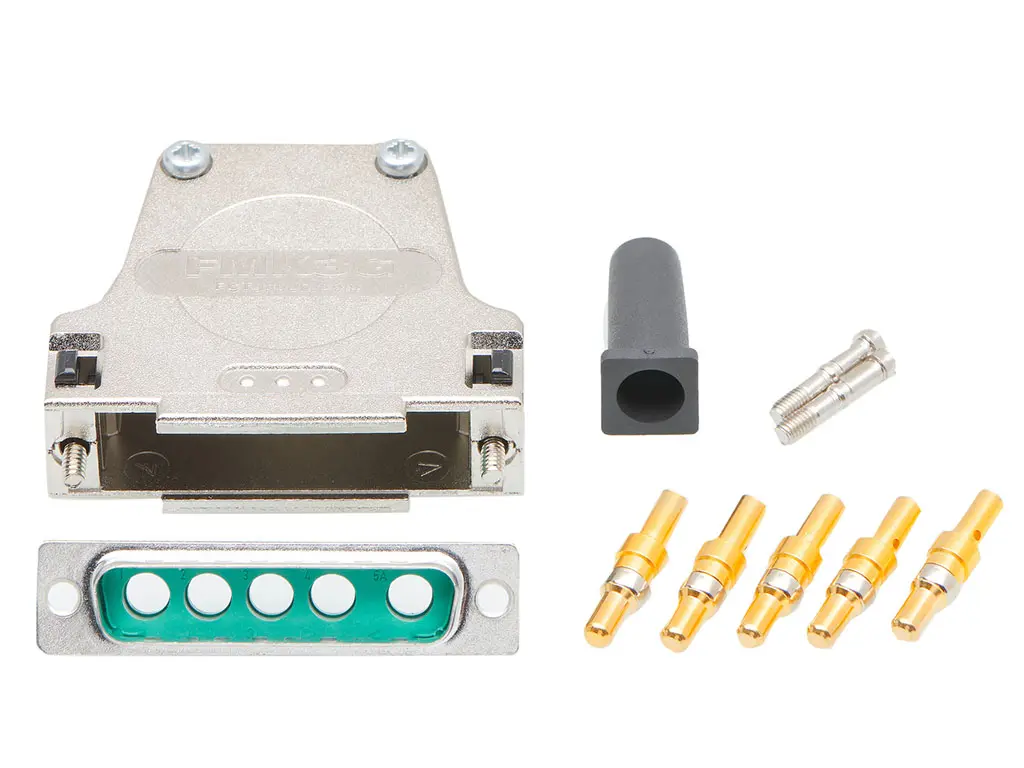 Produktfoto 1 von FCT from Molex FCT D-Sub-Steckverbindergehäuse für D-Sub-Kontakteinsatz, 5 Kontakte, Stecker