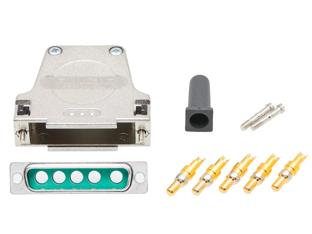 Produktfoto 1 von FCT from Molex FCT D-Sub-Steckverbindergehäuse für D-Sub-Kontakteinsatz, 5 Kontakte, Stecker