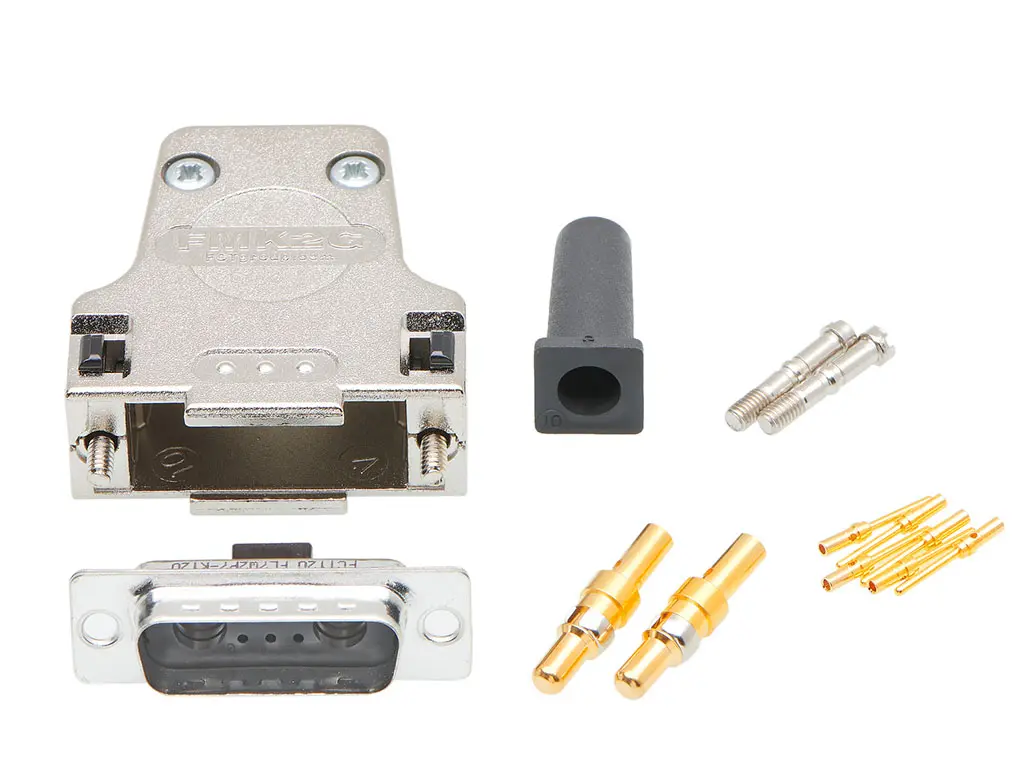 Produktfoto 1 von FCT from Molex FCT D-Sub-Steckverbindergehäuse für D-Sub-Kontakteinsatz, 7 Kontakte, Stecker